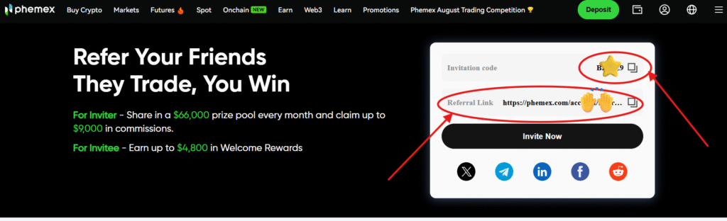 Find Your Referral Code